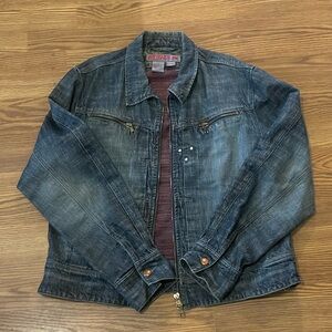Parasuco jeans Blue Denim Jacket.